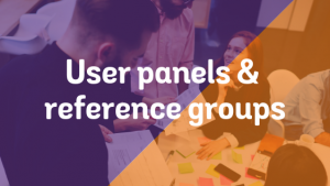 User panels and reference groups